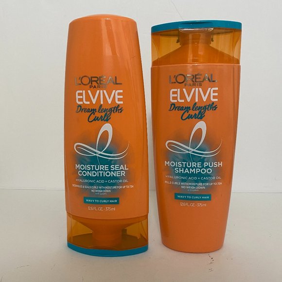 Loreal Elvive Dream Lengths Curls Shampoo And Conditioner Set For Wavy Hair - Picture 1 of 2